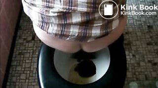 Durchfall auf Flachspühlklo