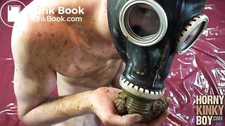 European Shit Pig Makes His Slim Body Brown and Kinky