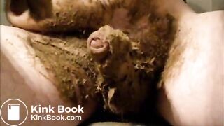 Scat session, soft and creamy - Big shit and smear