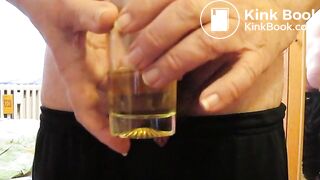 Morning piss and poop