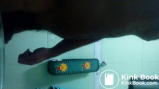 Pooping in the sink