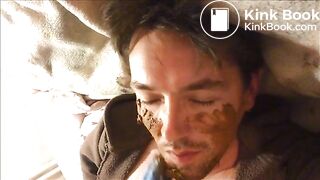 shit smearing over the face (04-01-2017)