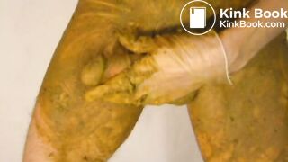 13 min sexy shit smearing wank