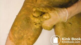 13 min sexy shit smearing wank