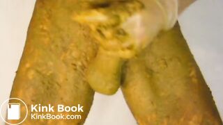 13 min sexy shit smearing wank