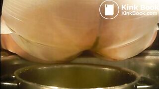 pissundeinlauf in Slip