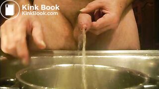 pissundeinlauf in Slip