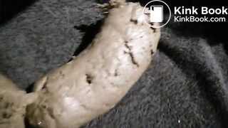 BIG Struggle with a Fat Turd