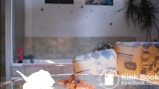 Diarrhea auf Spiegeltisch