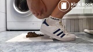 Geiler Schiss mit Adidas Superstar