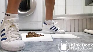 Geiler Schiss mit Adidas Superstar