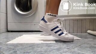 Geiler Schiss mit Adidas Superstar