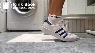 Geiler Schiss mit Adidas Superstar