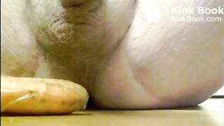 Useless scat pig with carrots and asshole