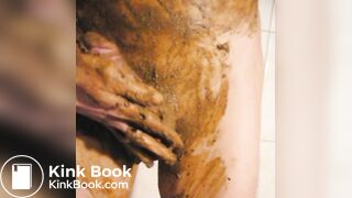 Sexy Smearing Chocolate Shit Dick