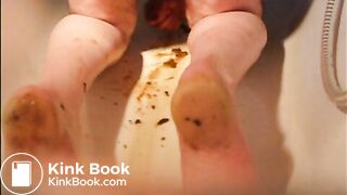 enema , pantie,poop smearing,Einlauf , pantie,kacke schmieren