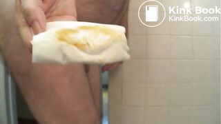 Diarrhea scenes and wiping