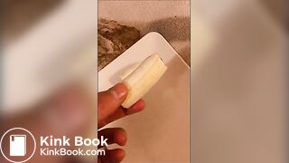 banana in shitty ass (02-01-2017)