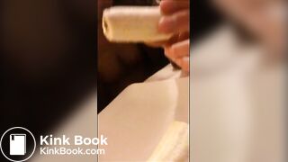 banana in shitty ass (02-01-2017)