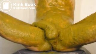 Shit and Sperm - 10 min smearing shit