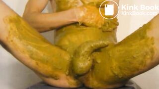 Shit and Sperm - 10 min smearing shit