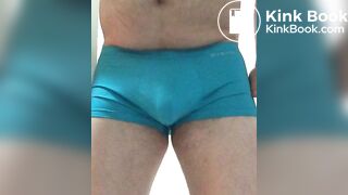 shit in shorts and jack off