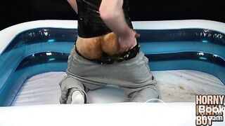 Kinky Skater Enjoys Scat in Play Pool