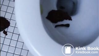 am klo vorbei geschissen