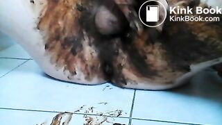 Dirty ass fingering and scat smearing