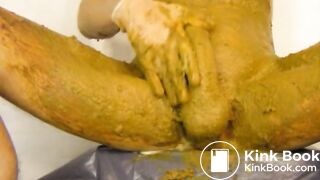 Shit-Yoghurt-Enema 12min Scat Smearing Extreme