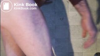 Dünnschiss in Damenslip