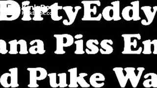 Dirtyeddy - Banana Piss Enema And Puke Wank
