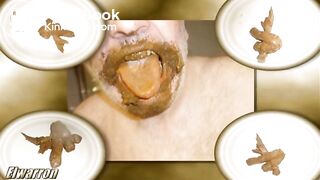 SCAT Con la boca llena de mierda