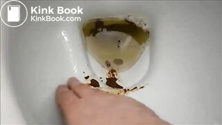 I like making dirty my toilet