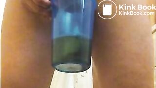 Poop In Blue Container on 552018