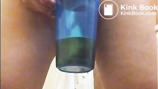 Poop In Blue Container on 552018