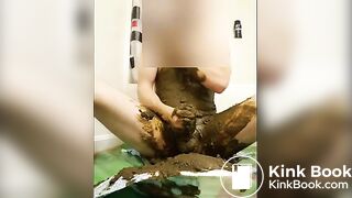 Another messy diaper play