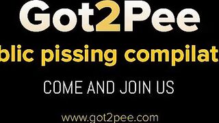 Got2Pee Public Pissing Compilation 004