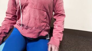 wetting and cumming in my best friend’s clothes in the common room!