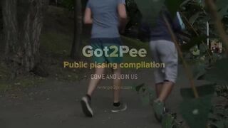 Got2Pee Public Pissing Compilation 003