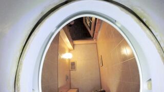 Sex in public toilet