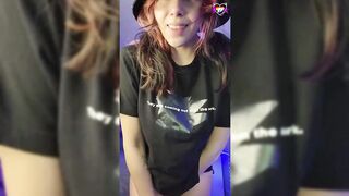 Hot Step Sis Strips before getting her Sweaty Hairy Ass Licked!