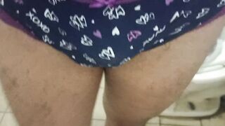 very swollen diaper