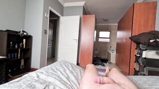 Petite slut swallowing cum after getting her pussy and tight ass fucked  a2m