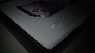 THAI SWINGER - Tiny Asian teen amateur Bee POV footjob and horny fuck with an older guy
