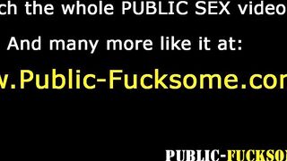 Amateur public fucked - video 1