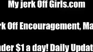 JOI Panty Fetish Girls And POV Masturbation Instruction Porn