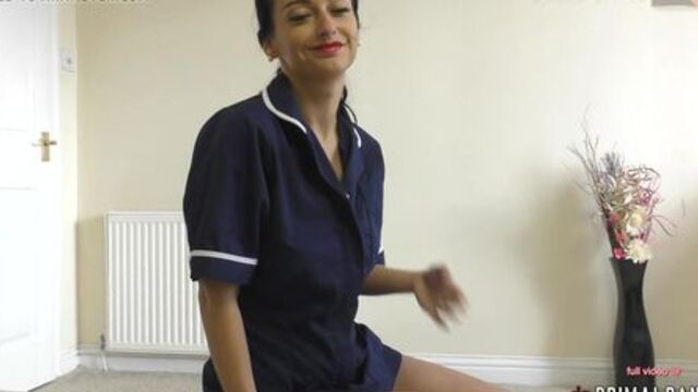 PrimalBang Hot Sexy Covid-19 NHS nurse perfect boobs Jerk Off
