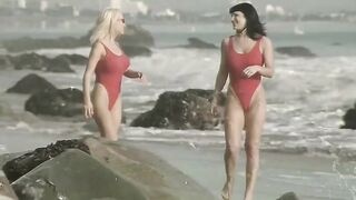 (SBP) Davia Ardell and Randi Rage - Boobwatch 2, Malibu Rocki (AI Upscaled & Remastered)