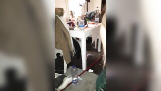 cum on German slut’s face